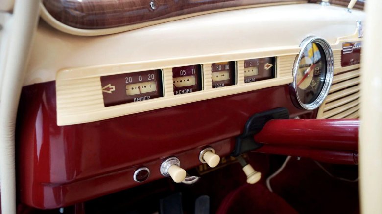 ГАЗ 20 победа салон