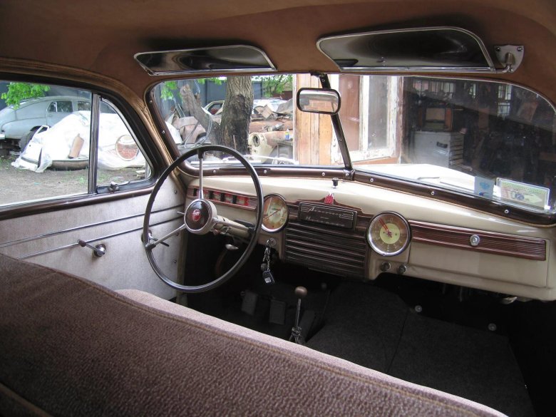 ГАЗ м20 победа салон