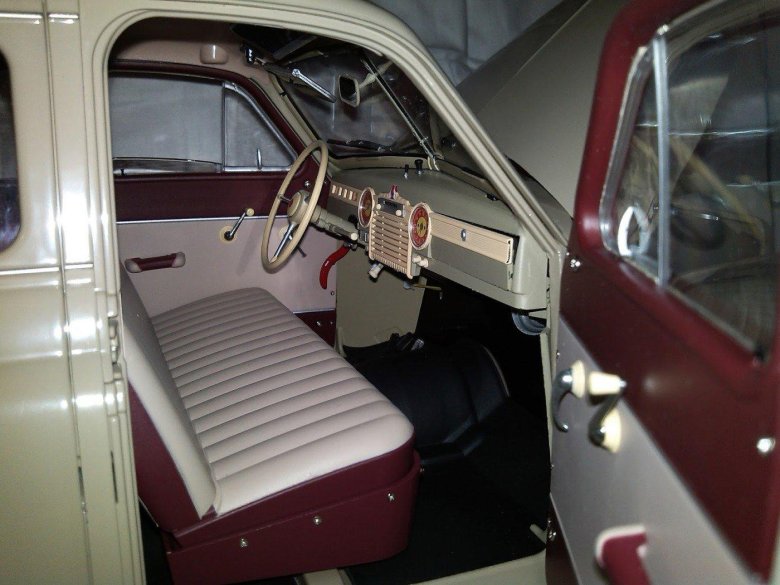 ГАЗ м20 победа салон