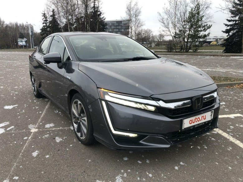 Серая хонда