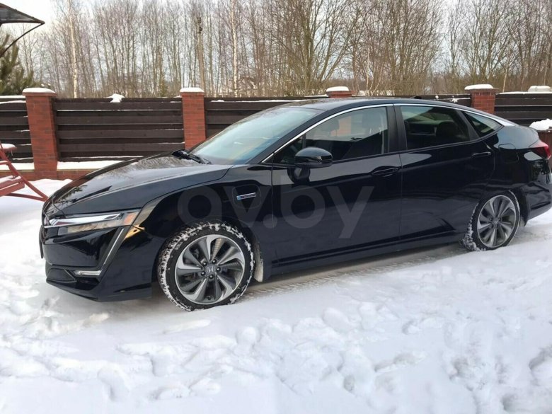 Черная хонда