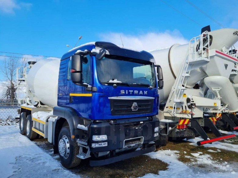 Автобетоносмеситель Sitrak c7h 6x4