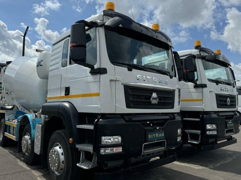 Автобетоносмеситель sitrak c7h 6x4