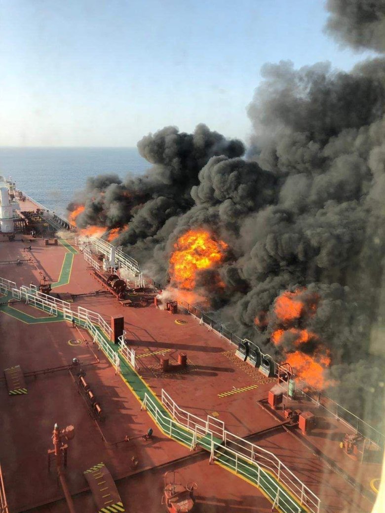 Танкеры в Оманском заливе