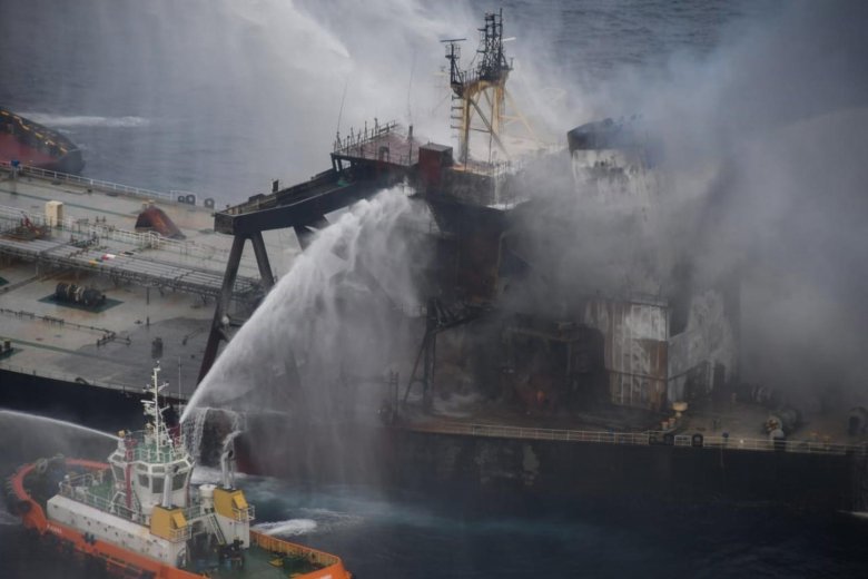 Пожар на корабле