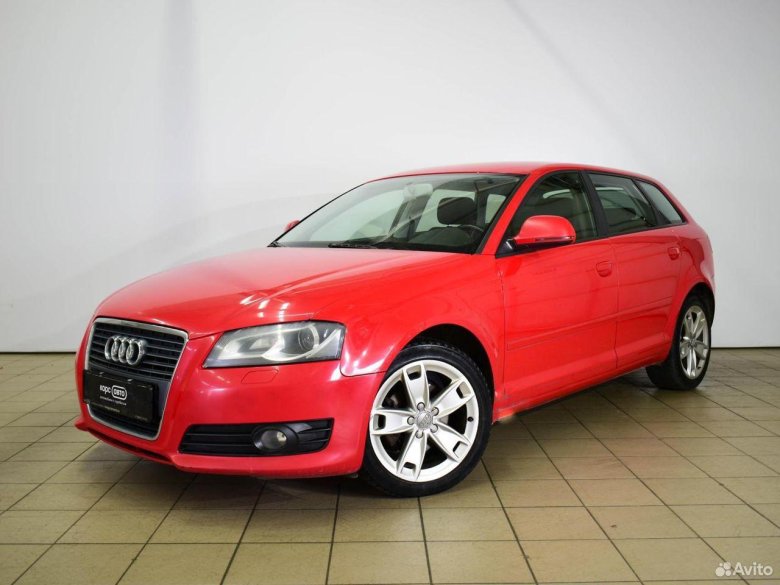 Audi a3 красная