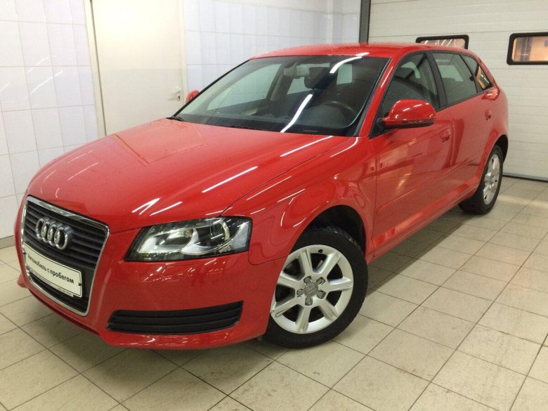 Audi a3 2010 красная