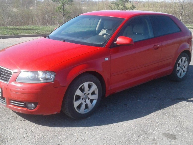 Ауди а3 хэтчбек красный