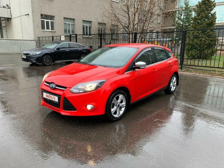 Форд фокус 3 красный