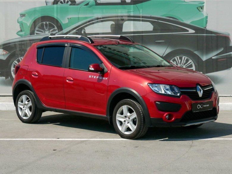 Renault Sandero Stepway красный