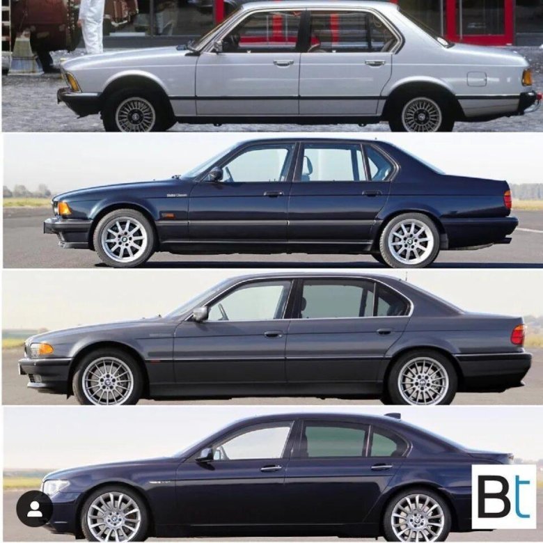 Кузова БМВ 7