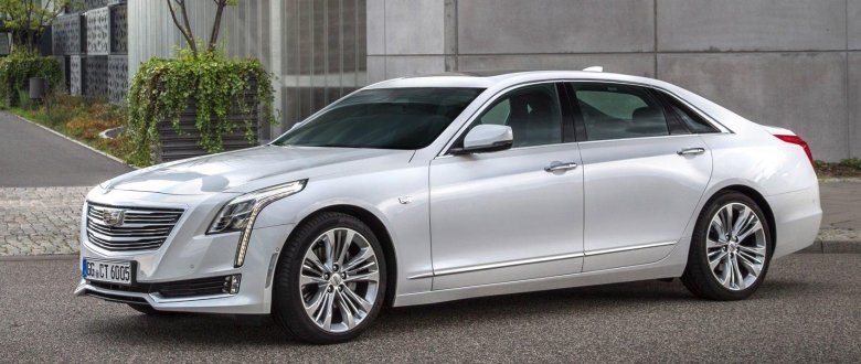 Cadillac ct6 белый