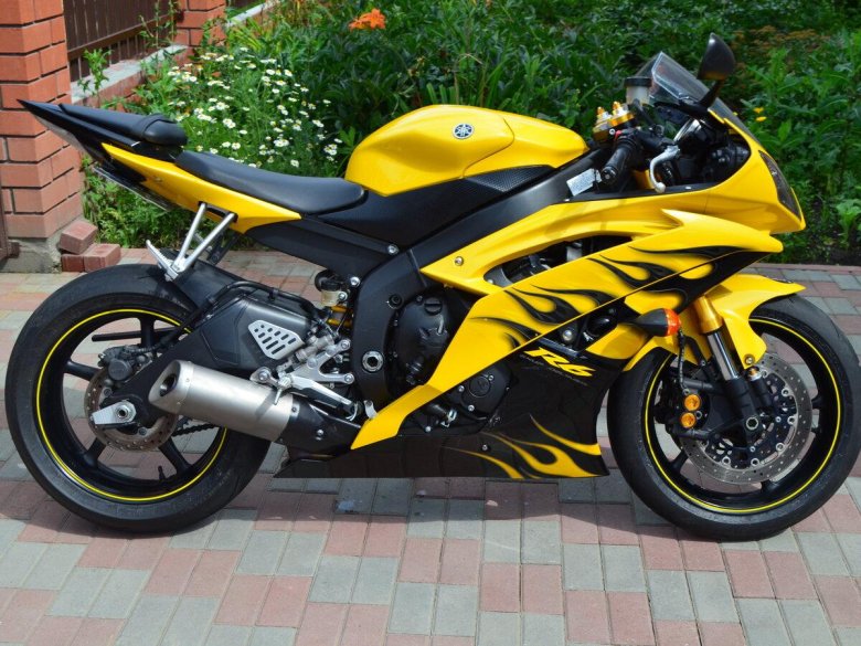 Ямаха р6 600 кубов