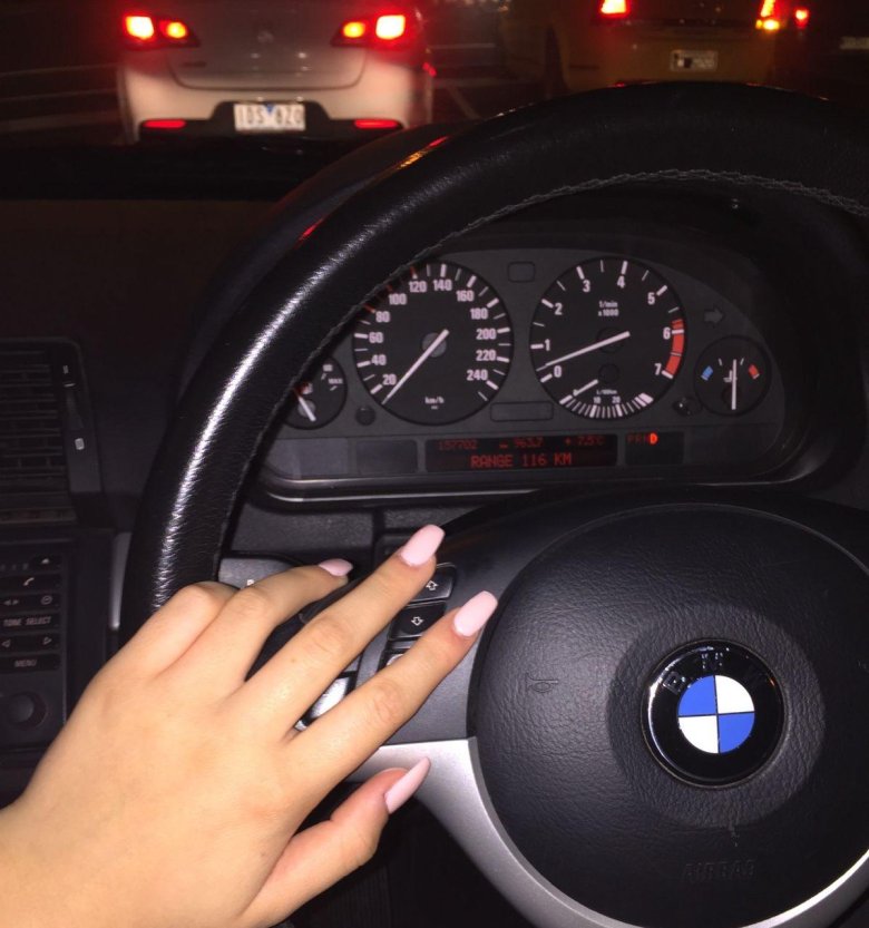 За рулём BMW x7