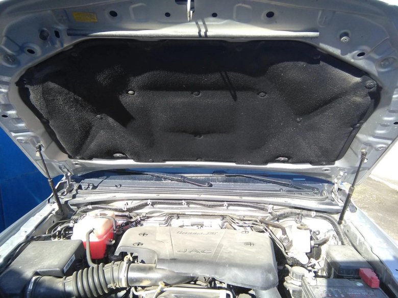 JAC открыть капот