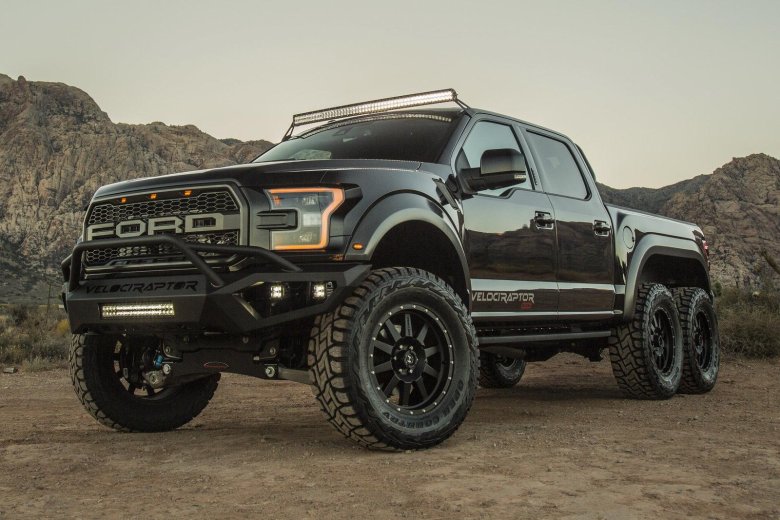 Ford f 150 Raptor Velociraptor 6x6