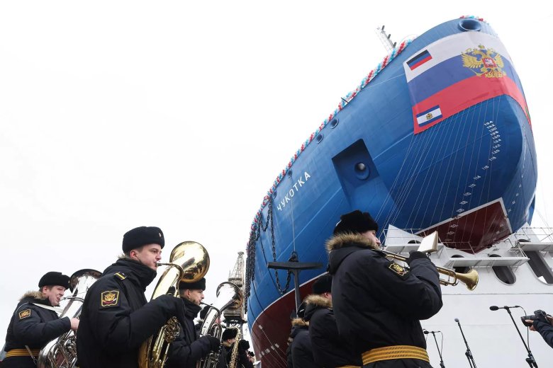 Новый атомный ледокол россии