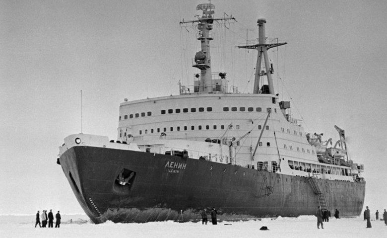 Атомный ледокол Ленин 1959