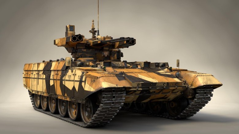 Боевая машина поддержки танков бмпт терминатор