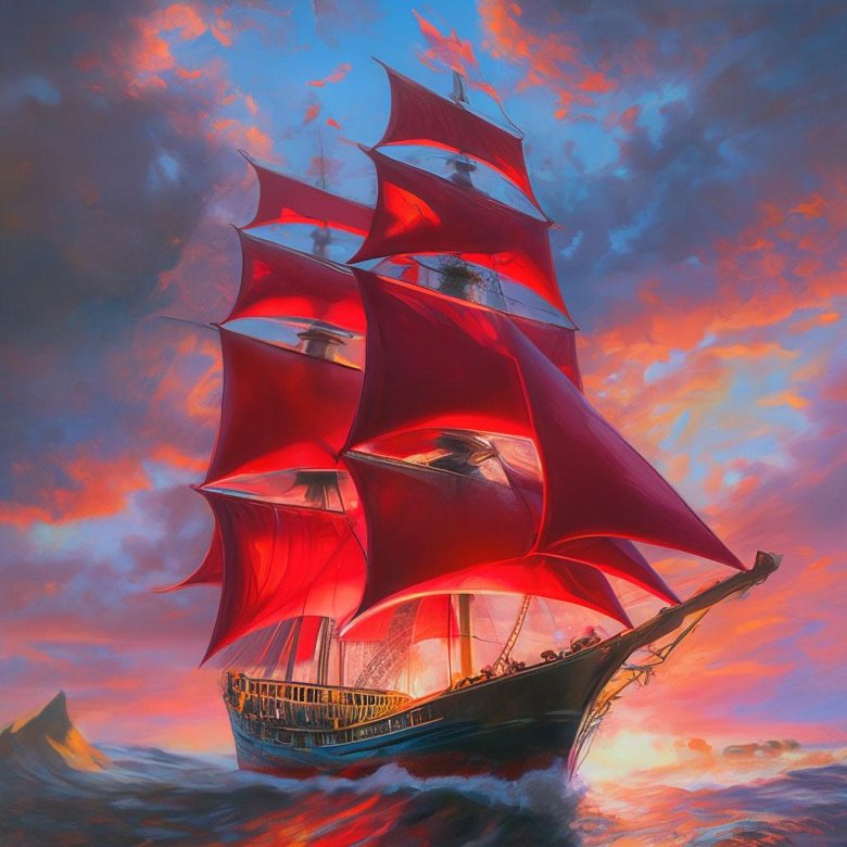 Корабль с алыми парусами