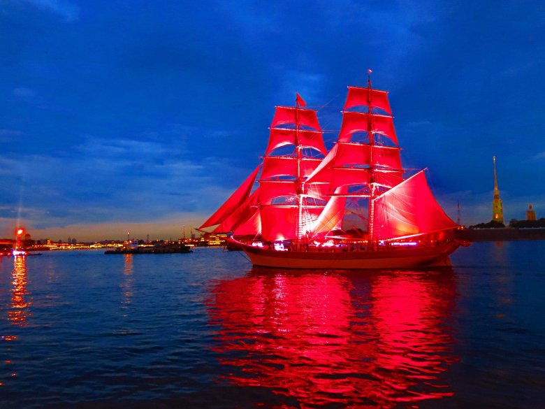 Корабль с алыми парусами