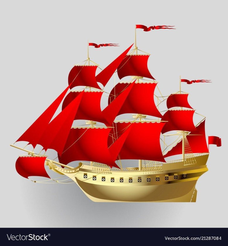 Каравелла корабль Алые паруса