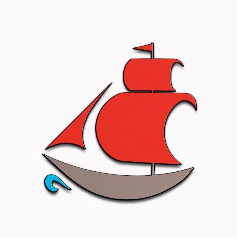 Кораблик Алые паруса