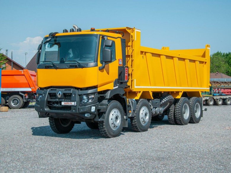 Рено самосвал 6х4