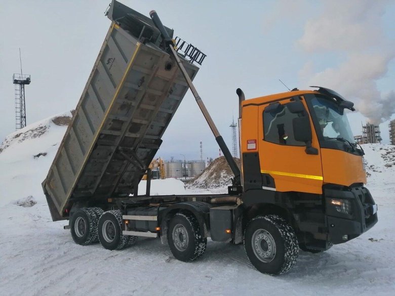 Рено самосвал 8х4
