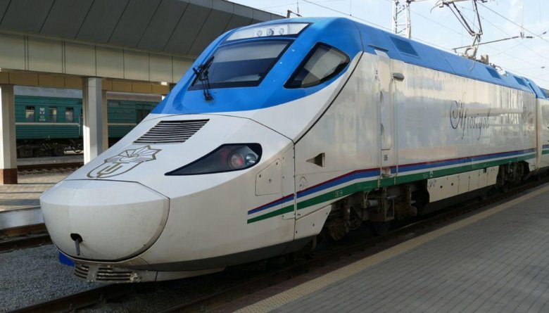 Поезд Афросиаб Узбекистан