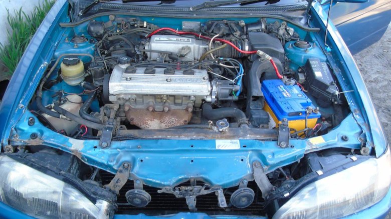 Toyota Cynos el44 двигатель