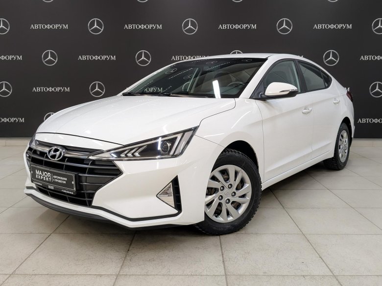 Hyundai elantra 2019 рестайлинг