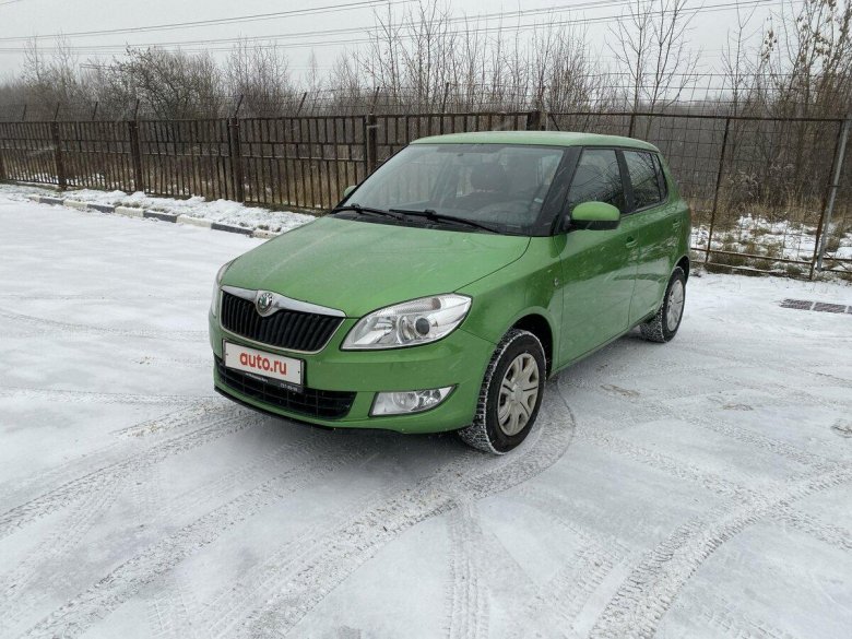 Шкода фабия 2 рестайлинг