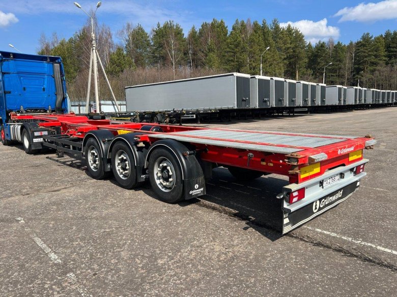 Полуприцеп контейнеровоз шмитц