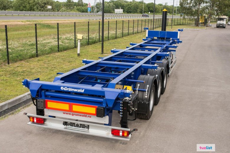 Контейнеровоз полуприцеп Grunwald