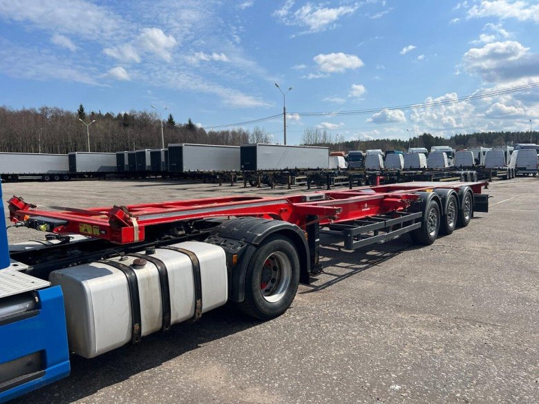 Полуприцеп-контейнеровоз high cube 20 футов