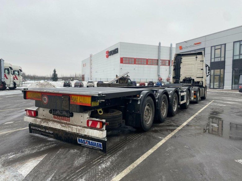 Кассбохрер прицеп контейнеровоз