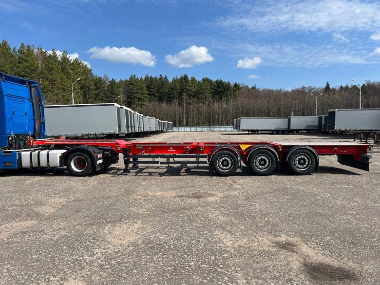 Низкорамный полуприцеп