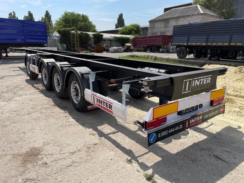 Сочлененный полуприцеп контейнеровоз