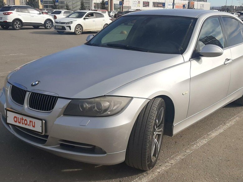 БМВ 3 серии серебристая платина