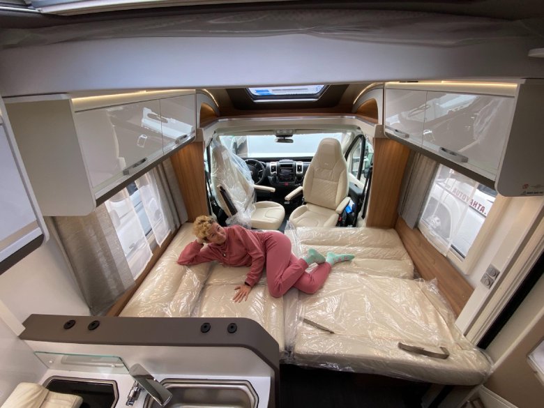 Автодом внутри уют