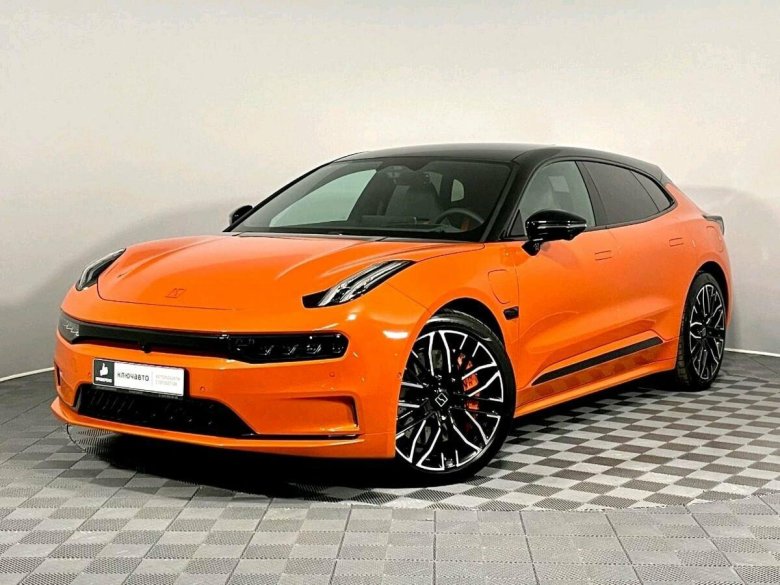 Zeekr 001 оранжевый