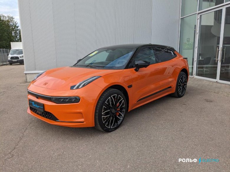 Zeekr 001 оранжевый