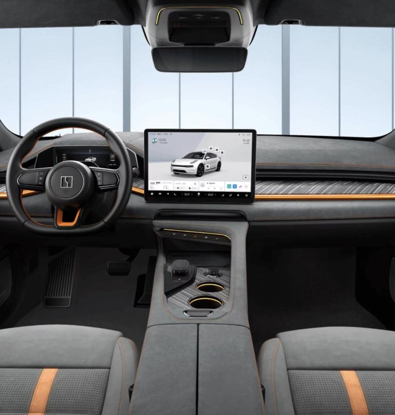 Zeekr 001 салон алькантара