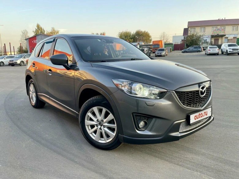 Мазда джип серая