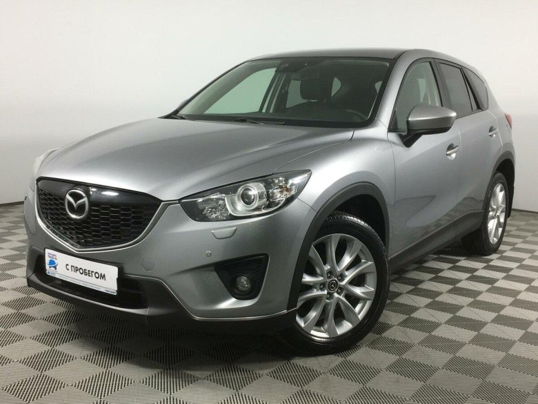 Mazda CX 5 серебристая