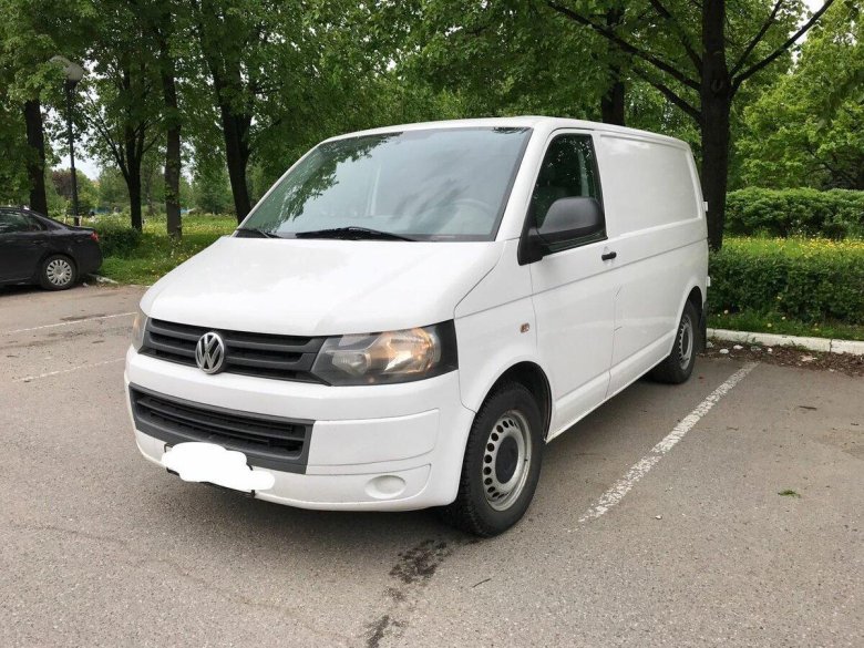 VW Transporter t5 белый