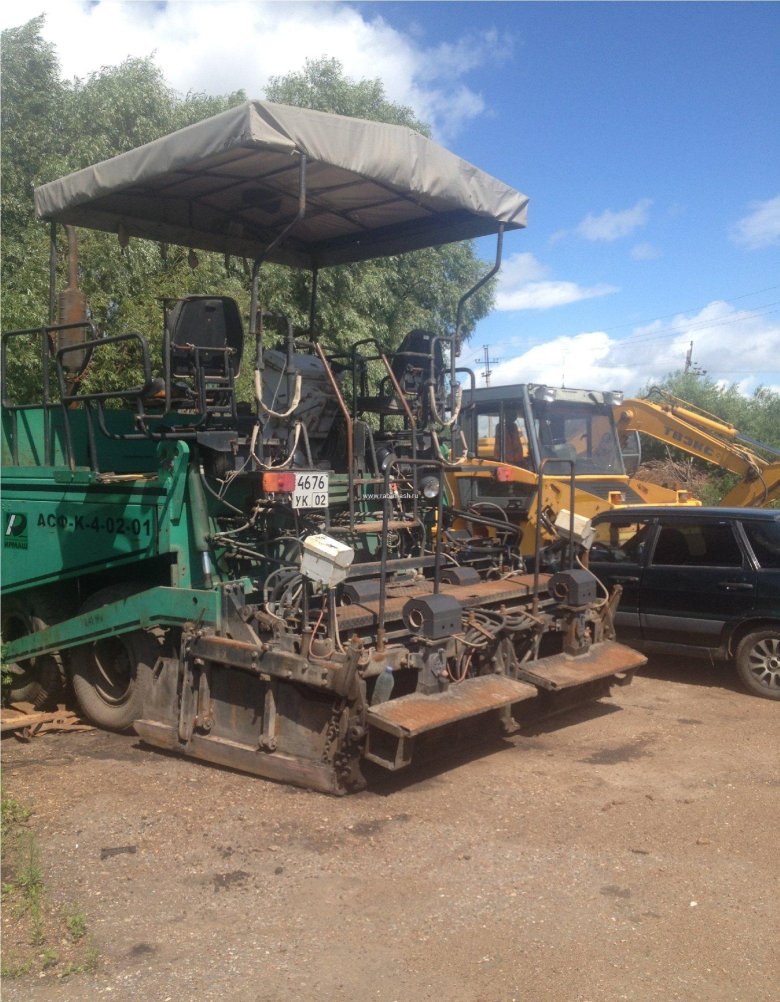 Aсфальтоукладчик колесный асф-к-4-02-01