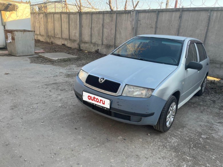Шкода фабия 2002 года