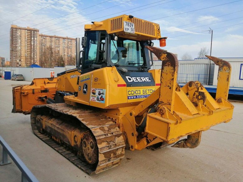 Бульдозер 750j john deere
